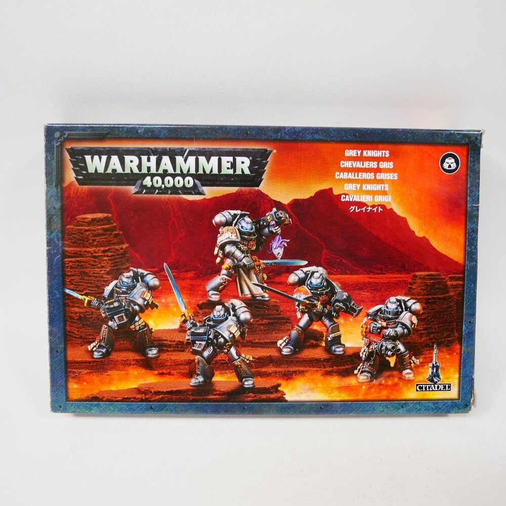 Warhammer 40K Grey Knights x5 Multi-Part Miniatures Set GW NIB OOP